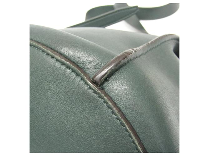 Céline Celine Long Strap Big Bag Bucket Leather Cachi - vista 7