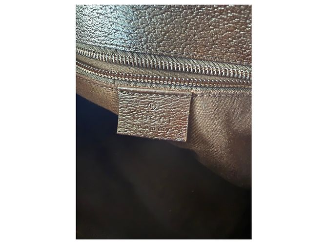 Gucci GG Canvas Umhängetasche Braun Beige - Ansicht 6