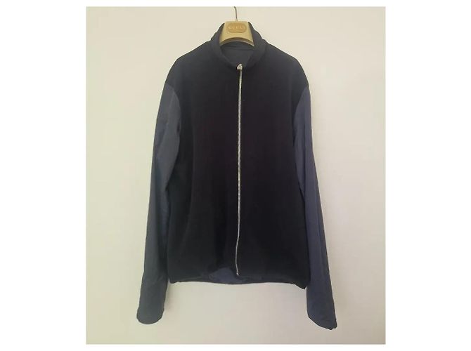 Giacca con zip Hermès Sellier Blu scuro - vista 7