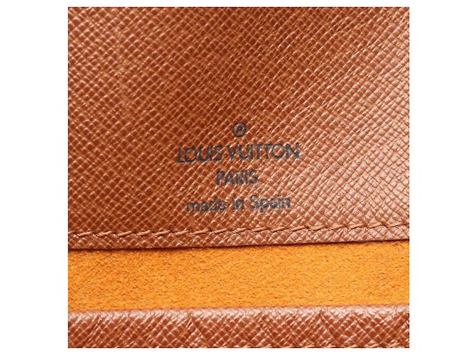 Borsa a tracolla Louis Vuitton Musette Tango Marrone Monogramma - vista 4