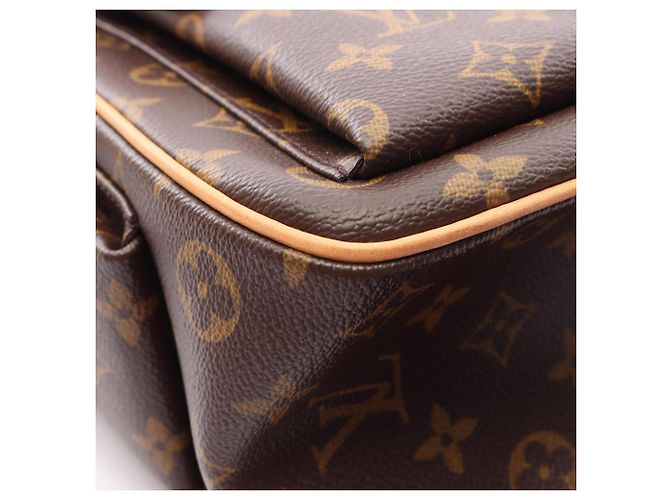 Borsa Louis Vuitton Multiplicité Marrone Monogramma - vista 11