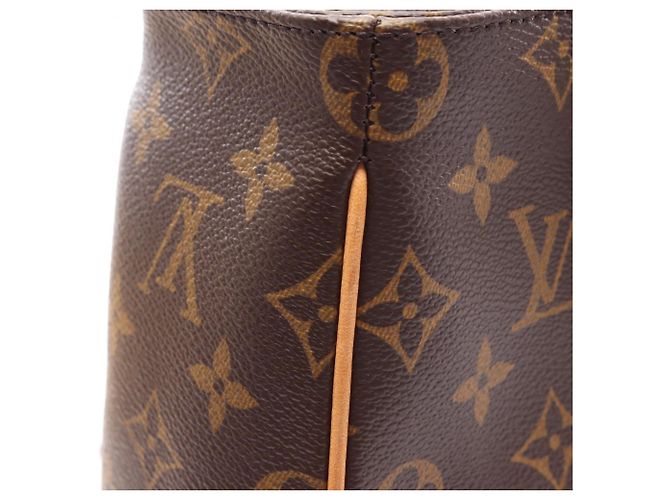 Borsa Louis Vuitton Multiplicité Marrone Monogramma - vista 7
