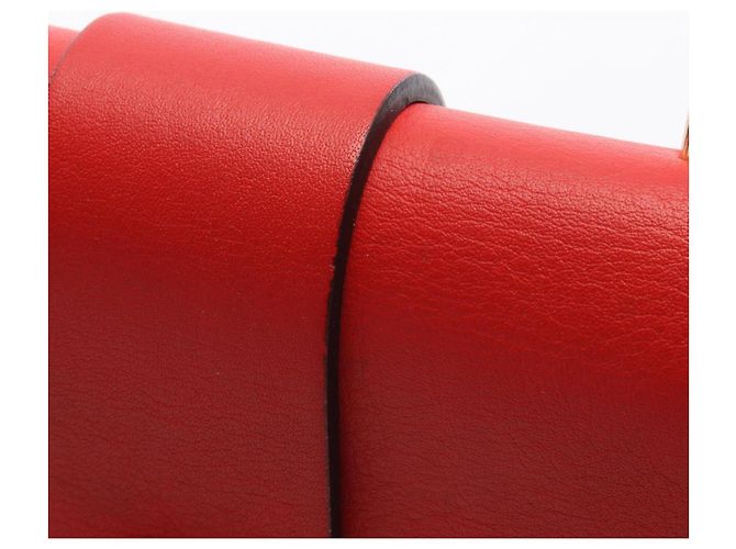 Borsa Louis Vuitton Rocky BB Monogram Coquelicot Marrone Rosso Monogramma - vista 8