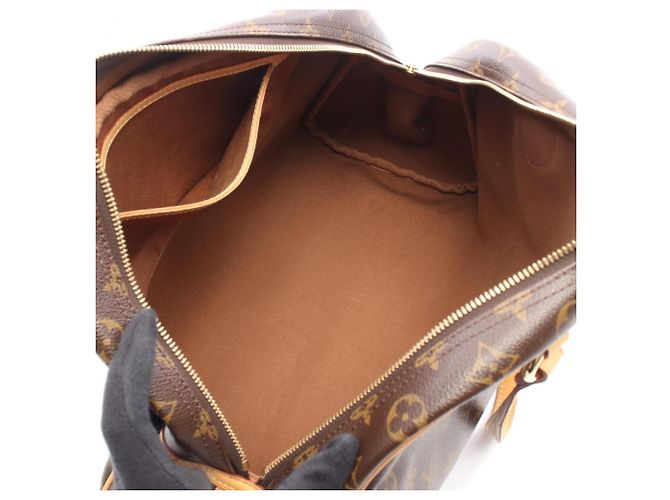 Borsa a tracolla Louis Vuitton Montorgueil PM Monogram Marrone Monogramma - vista 3