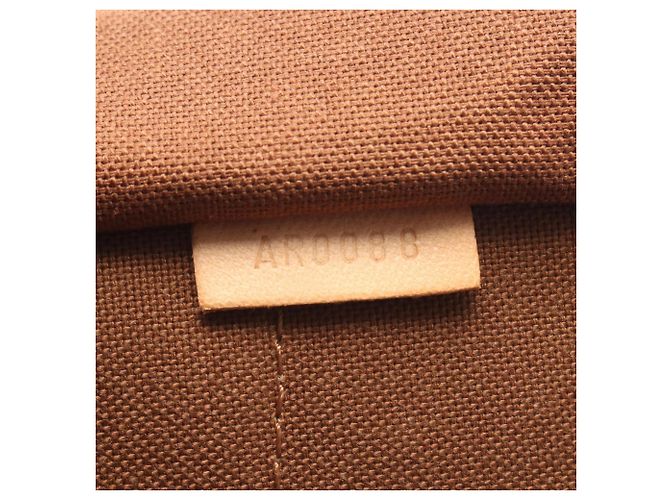 Borsa a tracolla Louis Vuitton Montorgueil PM Monogram Marrone Monogramma - vista 5