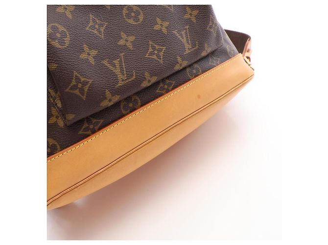 Zaino/Borsa Louis Vuitton Montsouris GM Marrone Monogramma - vista 11