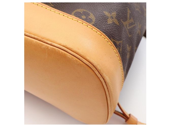 Zaino/Borsa Louis Vuitton Montsouris GM Marrone Monogramma - vista 9