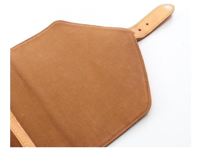 Zaino/Borsa Louis Vuitton Montsouris GM Marrone Monogramma - vista 12