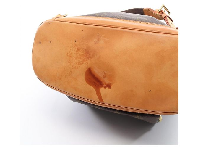 Zaino/Borsa Louis Vuitton Montsouris GM Marrone Monogramma - vista 7