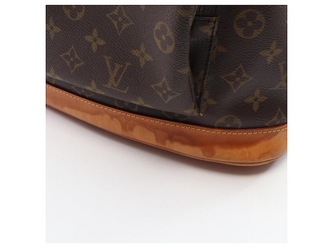Zaino/Borsa Louis Vuitton Montsouris GM Marrone Monogramma - vista 8