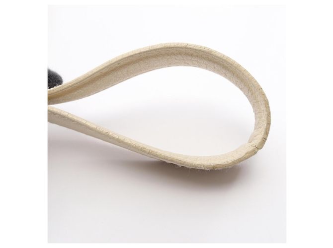 Loewe Perforierte Schultertasche Beige Roh - Ansicht 12