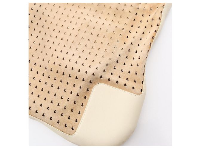 Loewe Perforierte Schultertasche Beige Roh - Ansicht 6