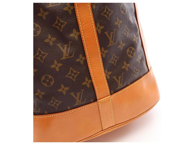 Borsa a Spalla Louis Vuitton Randonee GM Marrone Monogramma - vista 11