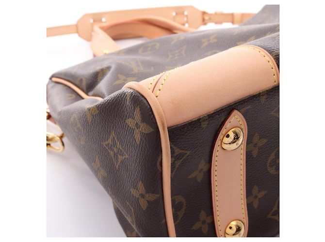 Borsa 2-Way Louis Vuitton Retiro PM Marrone Monogramma - vista 9