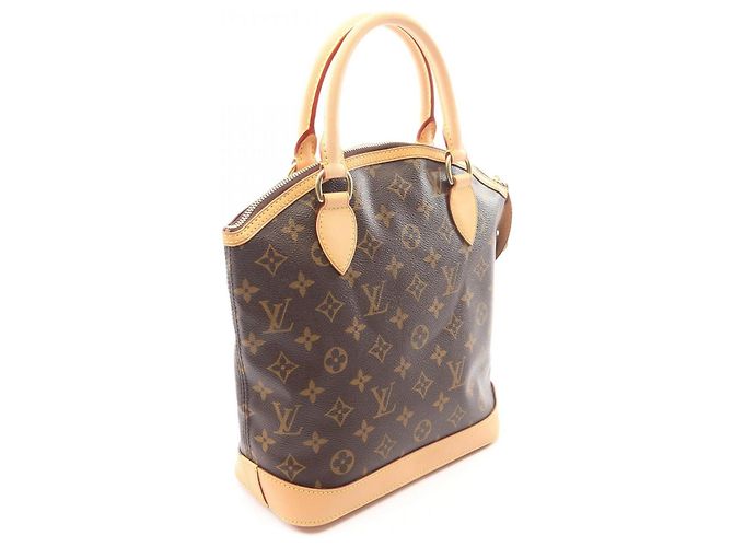 Louis Vuitton Lockit Monogram Handtasche Braun Monogramm - Ansicht 2