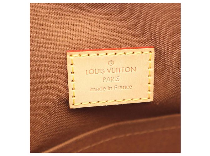 Louis Vuitton Lockit Monogram Handtasche Braun Monogramm - Ansicht 4