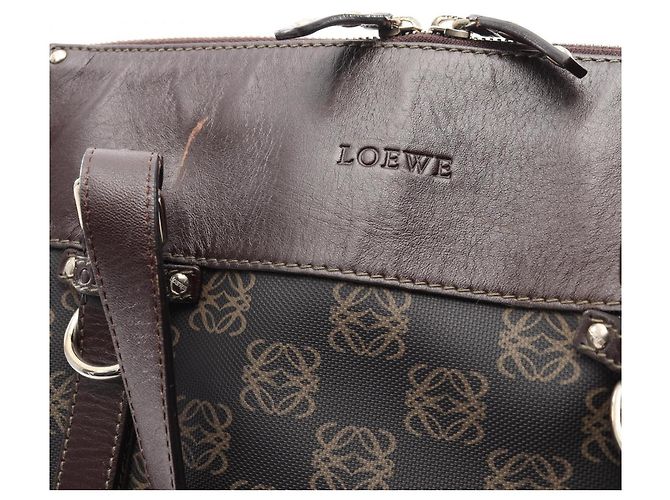 Loewe Repeat Anagram Tote Bag Braun - Ansicht 8