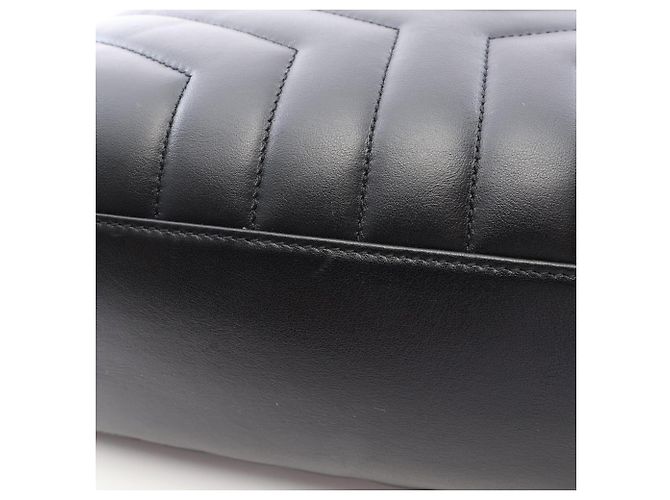 Borsa Tote Loulou Medium Yves Saint Laurent Paris Nero - vista 7