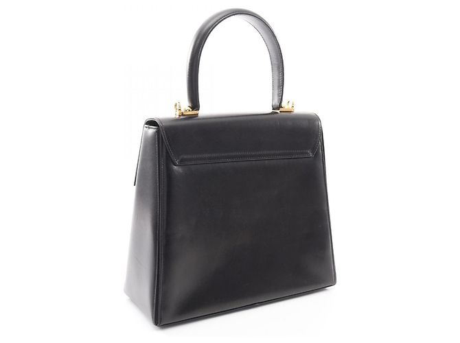 Borsa a 2 modi Salvatore Ferragamo Gancini Nero - vista 2