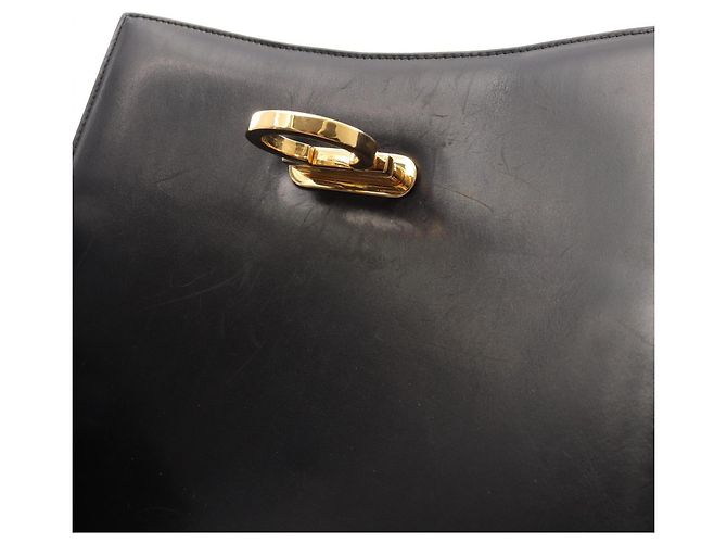 Borsa a 2 modi Salvatore Ferragamo Gancini Nero - vista 5