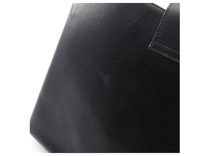 Borsa a tracolla in pelle nera Salvatore Ferragamo Gancini Nero - vista 9