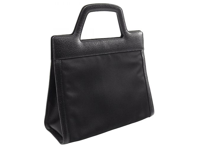 Borsa a mano nera Salvatore Ferragamo Nero - vista 2