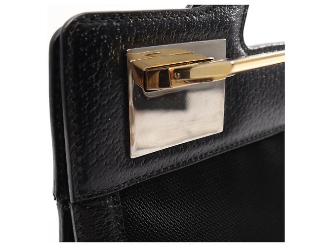 Borsa a mano nera Salvatore Ferragamo Nero - vista 9
