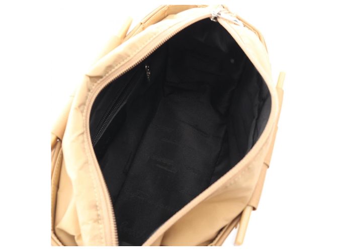 Borsa in tessuto Salvatore Ferragamo Beige - vista 3