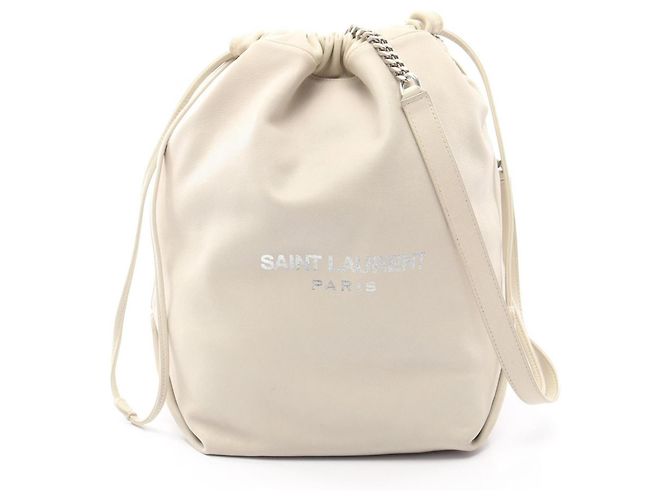Borsa TEDDY di Saint Laurent Paris con pochette Crudo - vista 10