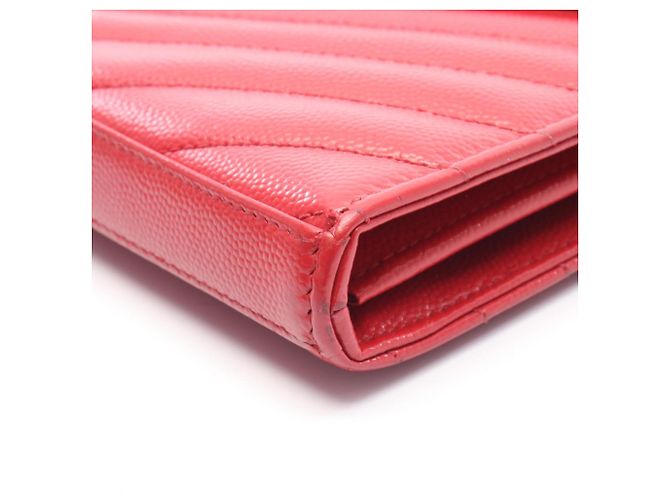 Borsa a Spalla Yves Saint Laurent Cassandra Classic Rosso - vista 8
