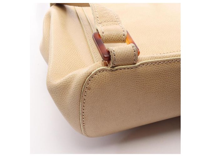 Zaino/Borsa Chanel Coco Mark Beige - vista 13