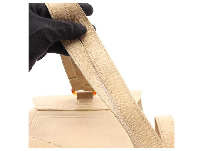 Zaino/Borsa Chanel Coco Mark Beige - vista 15