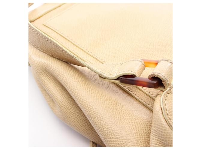 Zaino/Borsa Chanel Coco Mark Beige - vista 16