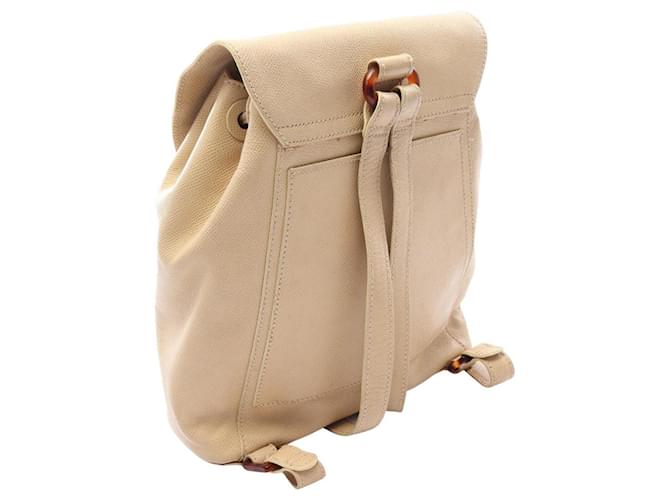 Zaino/Borsa Chanel Coco Mark Beige - vista 2