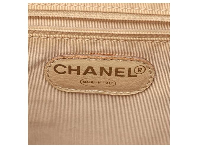 Zaino/Borsa Chanel Coco Mark Beige - vista 4