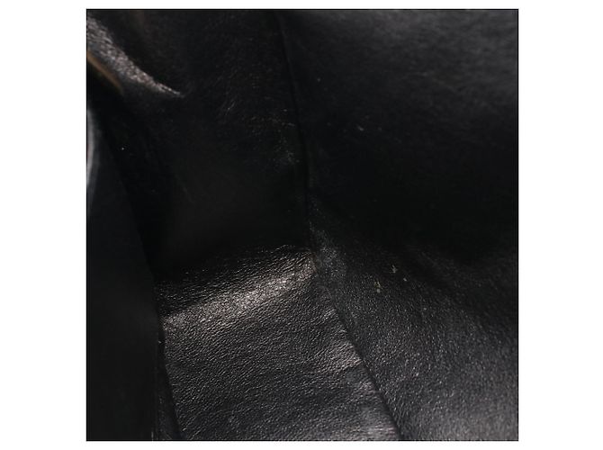 Borsa a tracolla Chanel Chocolate Bar con catena di perle Nero - vista 12