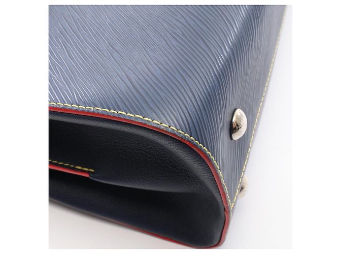 Borsa Tote 2-Way Louis Vuitton Twist Rosso Blu navy - vista 8