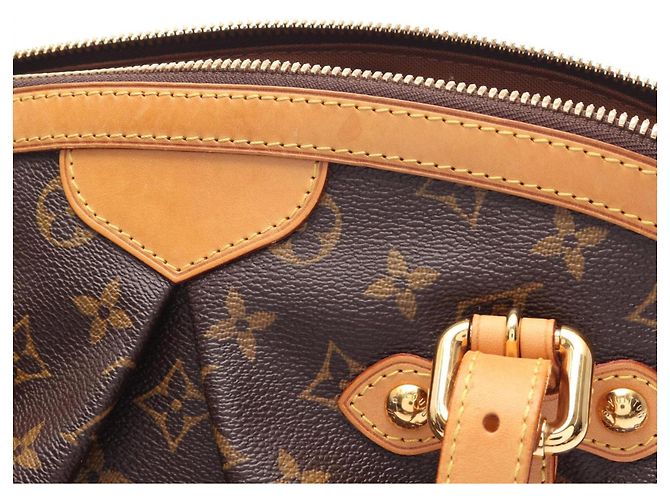 Borsa Louis Vuitton Tivoli GM Marrone Monogramma - vista 8