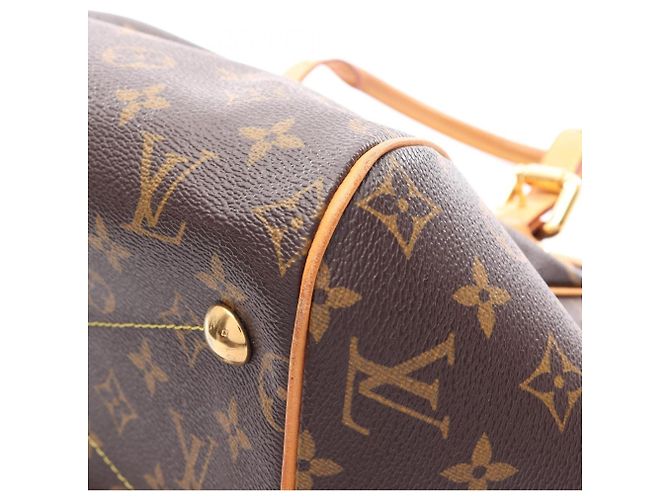 Borsa Louis Vuitton Tivoli GM Marrone Monogramma - vista 9