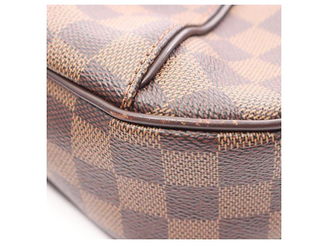 Borsa a Spalla Louis Vuitton Thames GM Damier Ebene Marrone - vista 10