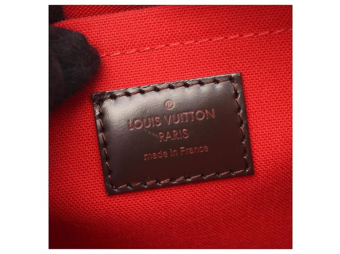 Borsa a Spalla Louis Vuitton Thames GM Damier Ebene Marrone - vista 4