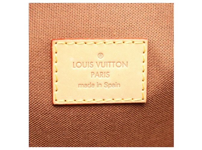 Borsa Tote Louis Vuitton Cabas Bobour Marrone Damier ebene - vista 4
