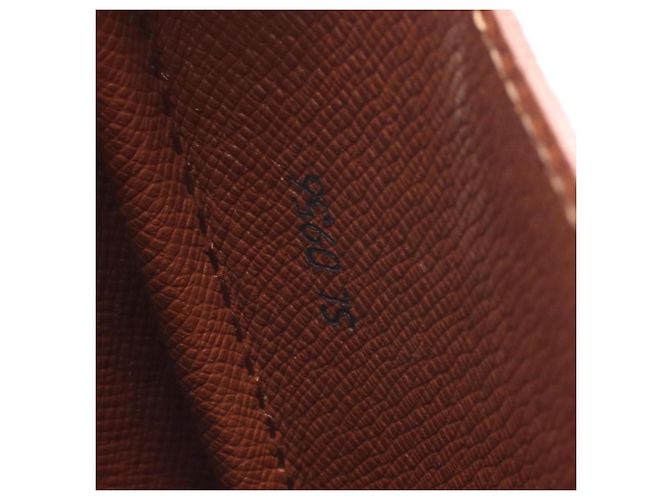 Borsa a Spalla Louis Vuitton Cartouchiere GM Marrone Monogramma - vista 5