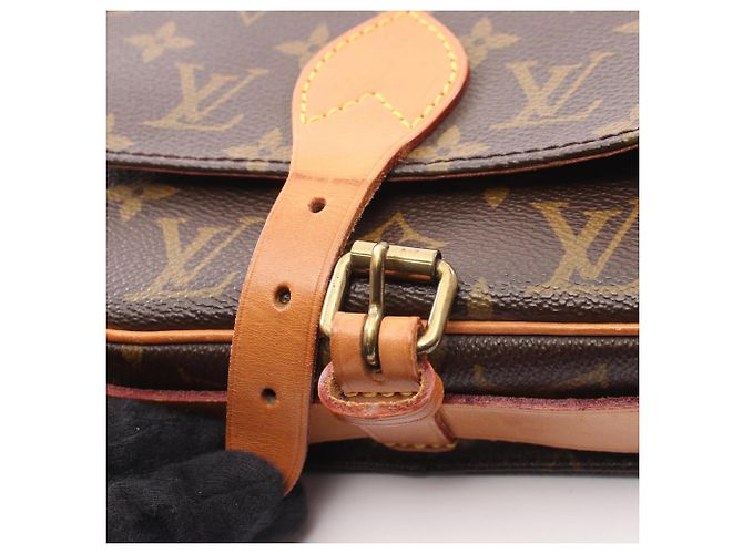Bolso de Hombro Louis Vuitton Cartouchiere PM Monogram Castaño Monograma - vista 6
