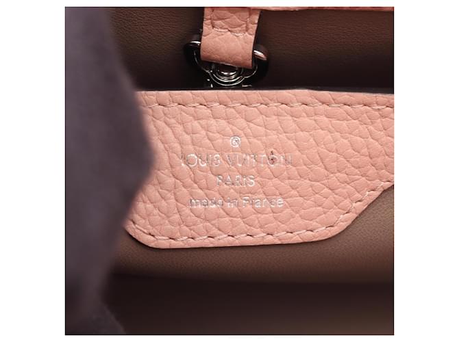 Borsa Louis Vuitton Capucines BB Rosa - vista 4
