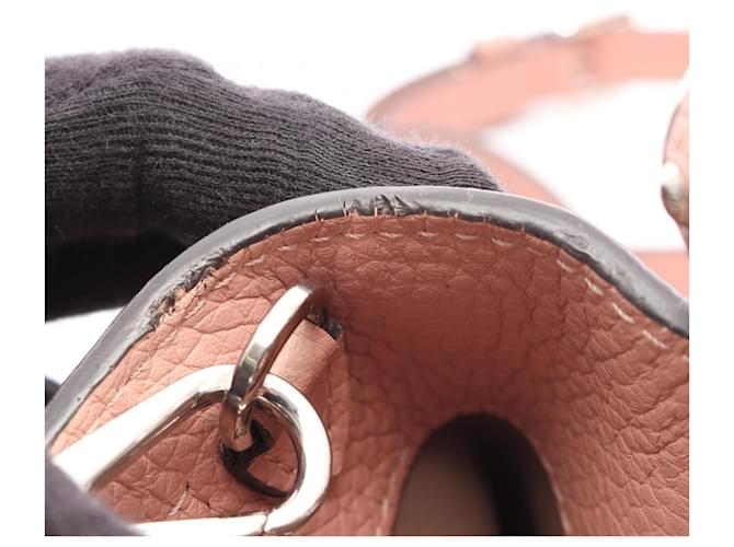 Borsa Louis Vuitton Capucines BB Rosa - vista 9