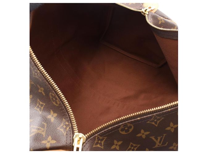 Louis Vuitton Keepall 45 Boston Bag Marrone Monogramma - vista 3