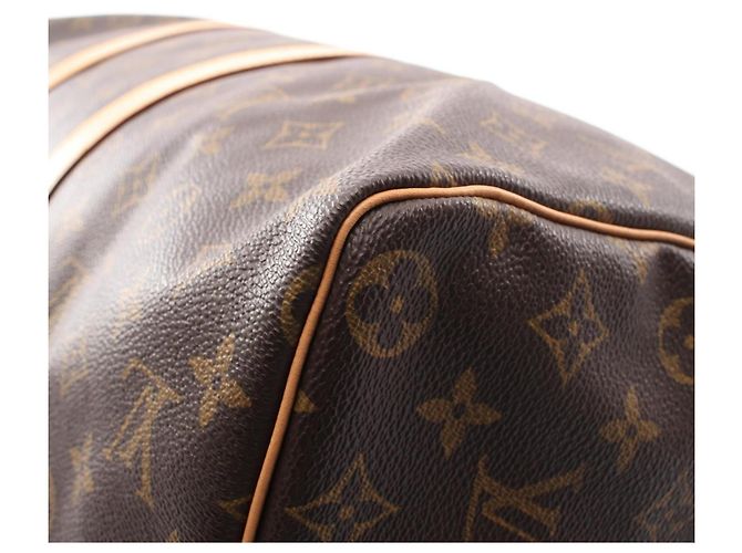 Louis Vuitton Keepall 45 Boston Bag Marrone Monogramma - vista 7