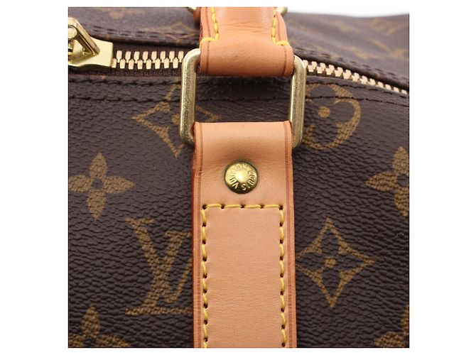 Louis Vuitton Keepall 45 Boston Bag Marrone Monogramma - vista 8