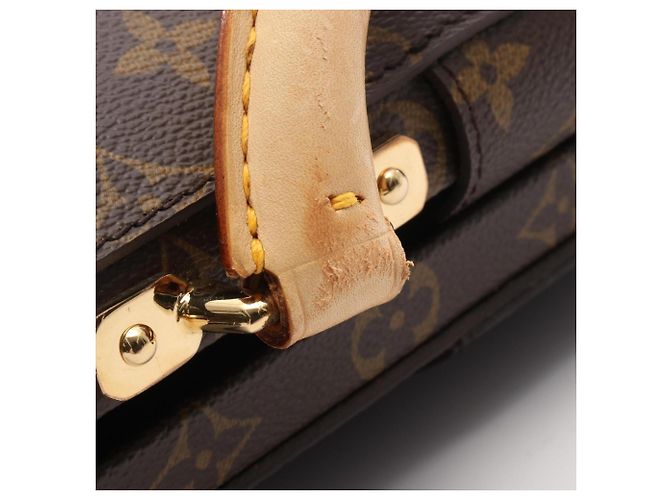 Louis Vuitton Serviette Fermoire Valigetta Marrone Monogramma - vista 6